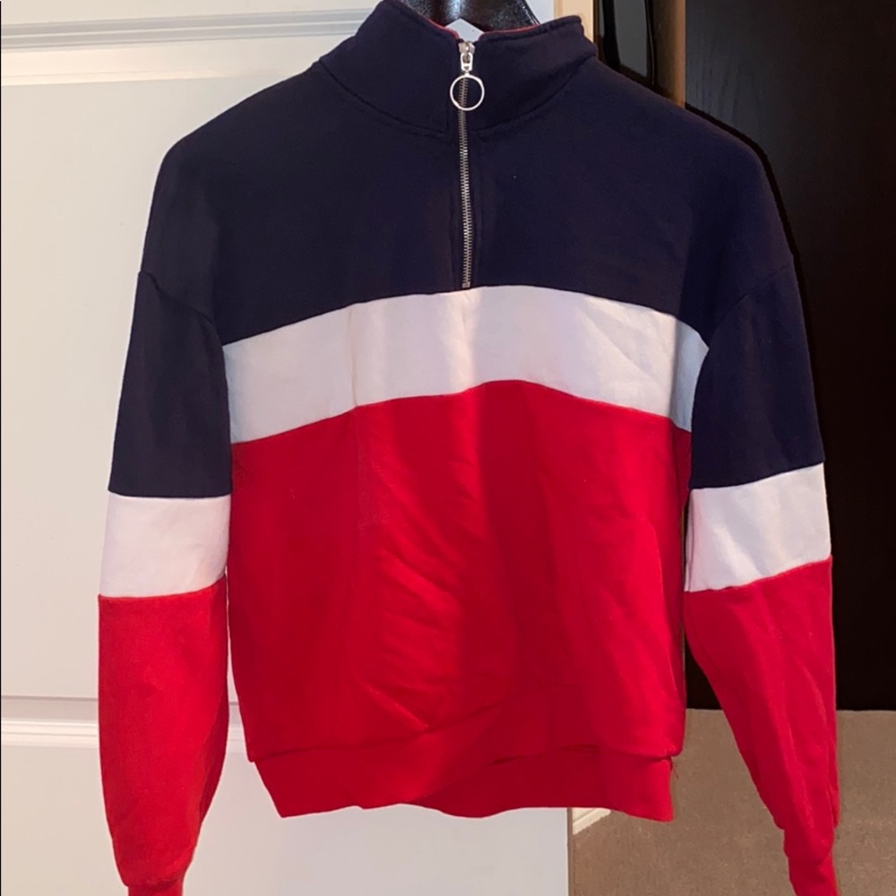 Garage Half zip up sweater